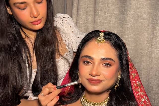 Bridal makeup