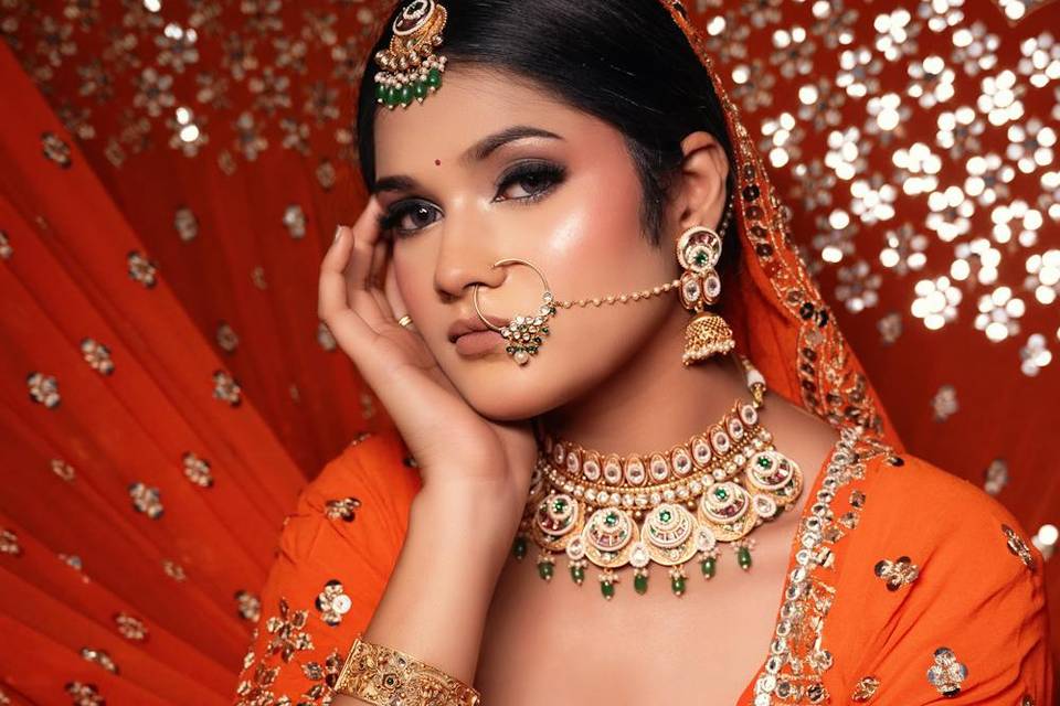 Bridal makeup