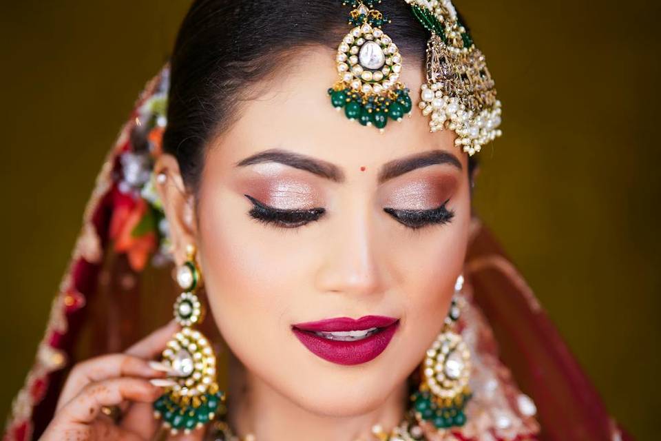 Bridal makeup