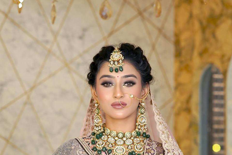 Bridal makeup