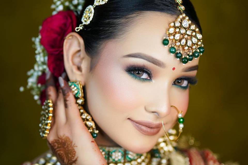Bridal makeup