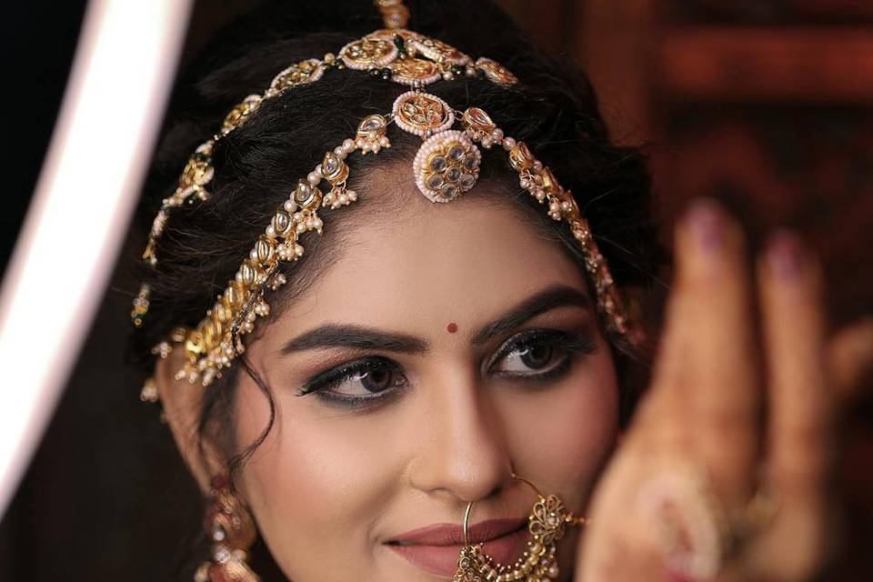Bridal makeup