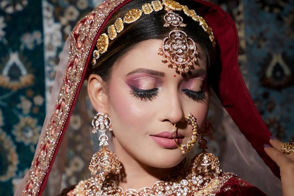 Bridal makeup