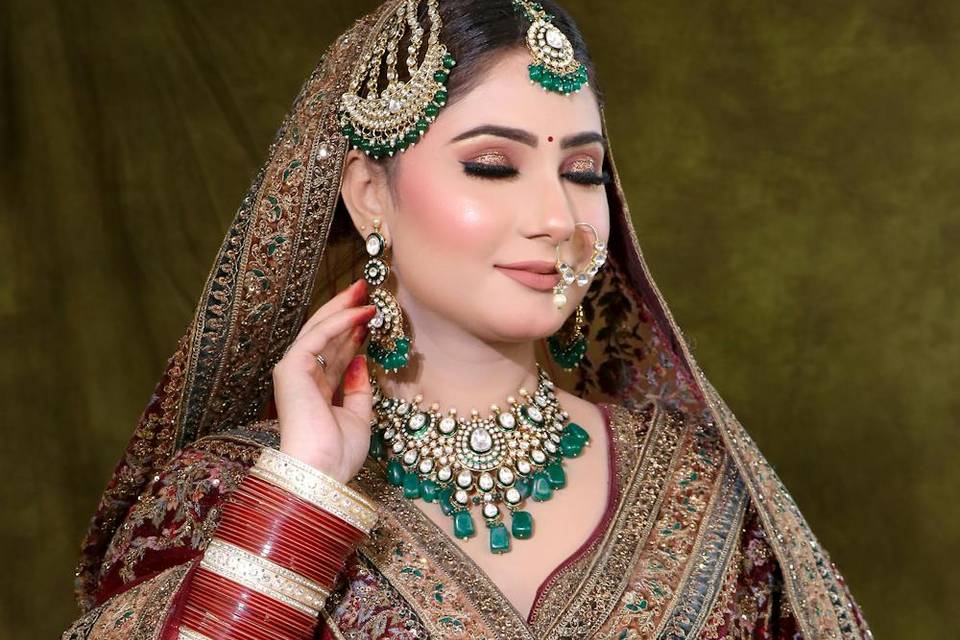 Bridal makeup