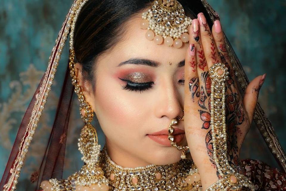 Bridal makeup