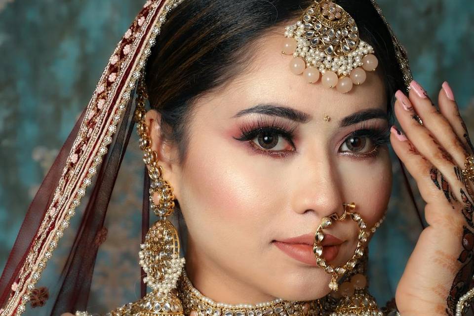 Bridal makeup