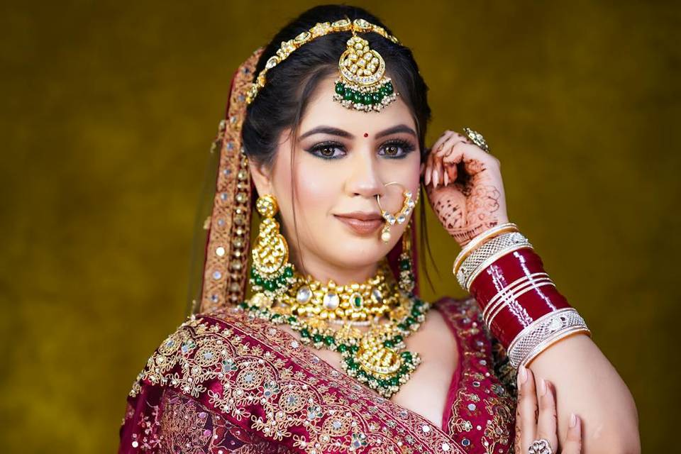 Bridal makeup