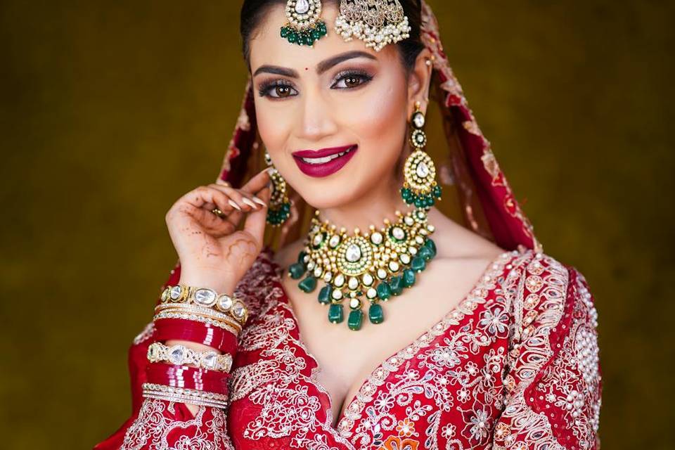Bridal makeup