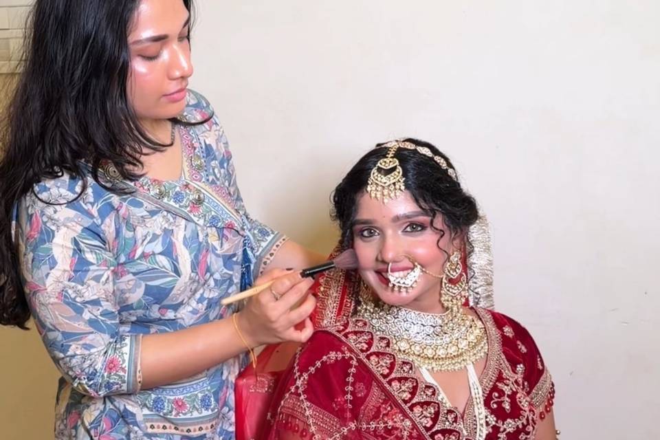 Bridal makeup