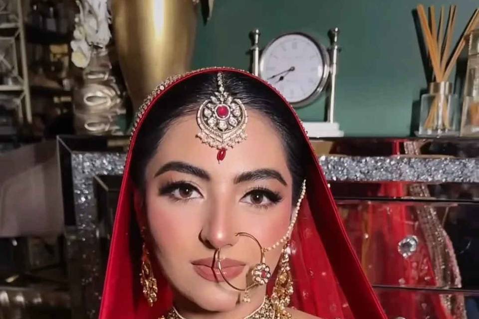 Bridal makeup