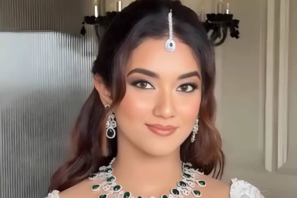 Bridal makeup