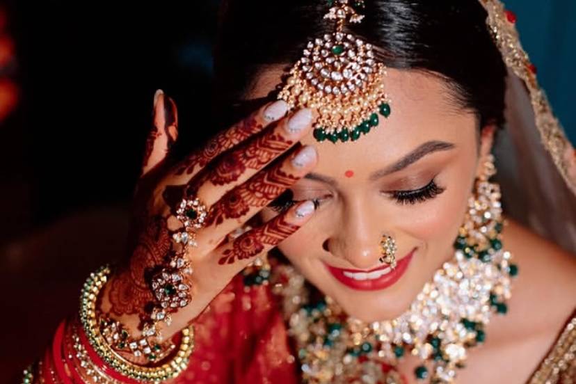 Bridal makeup