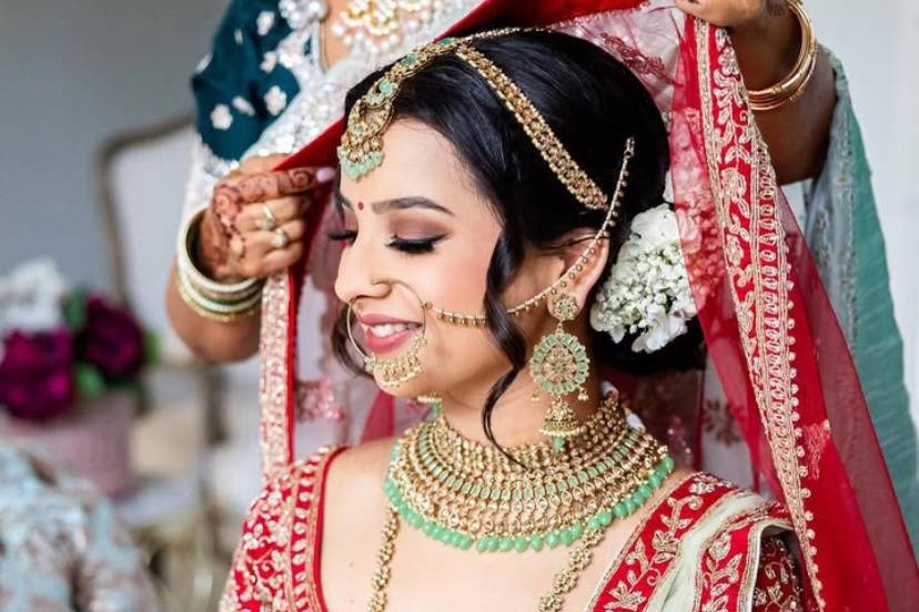 Bridal makeup