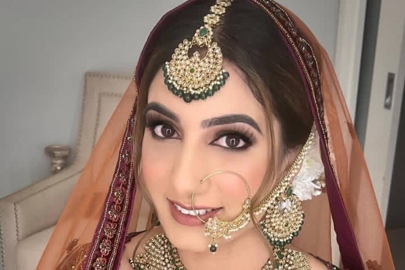Bridal makeup