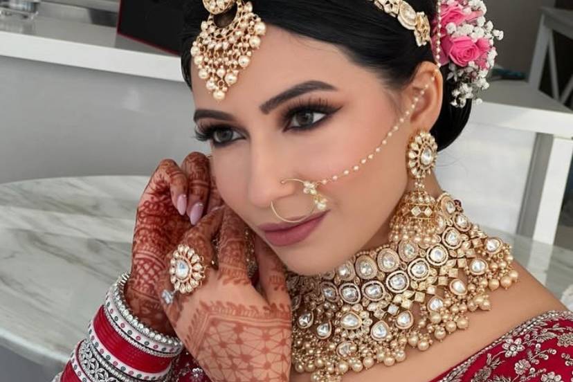 Bridal makeup