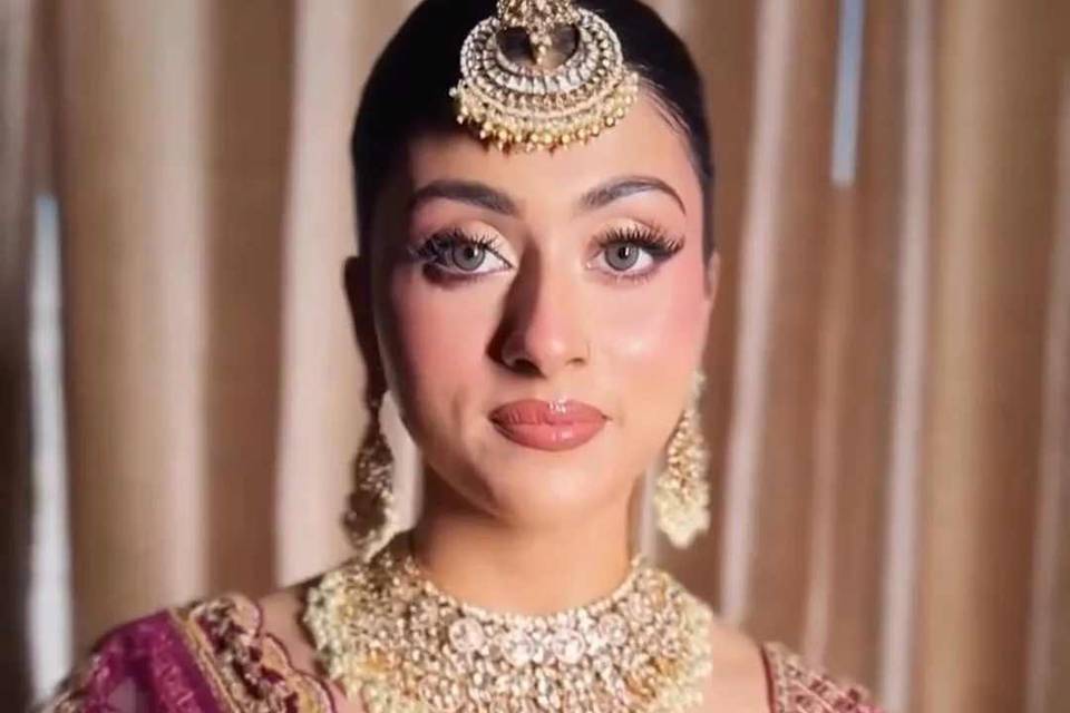 Bridal makeup