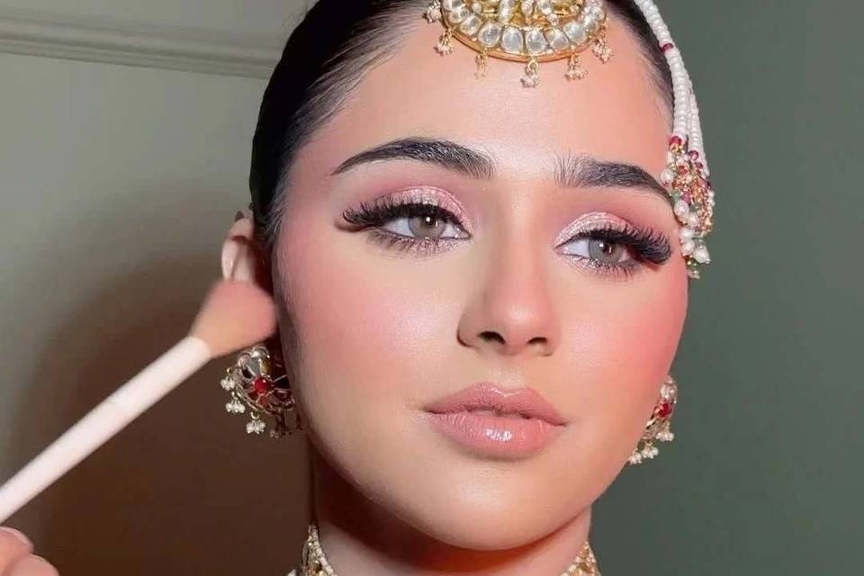 Bridal makeup