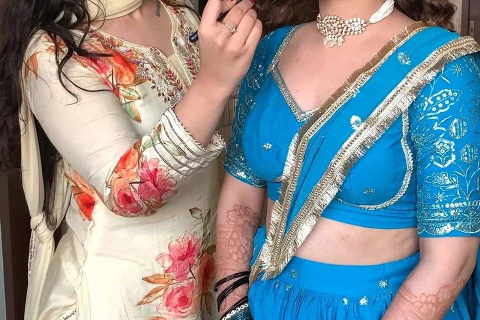 Bridal makeup