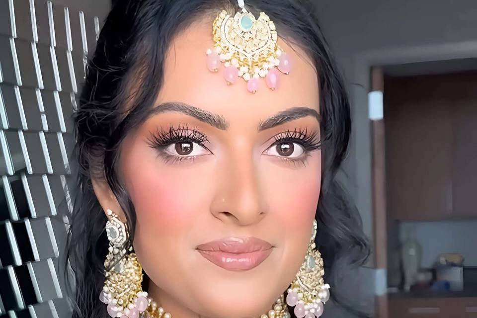 Bridal makeup