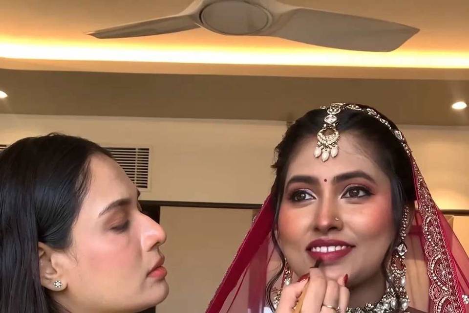 Bridal makeup