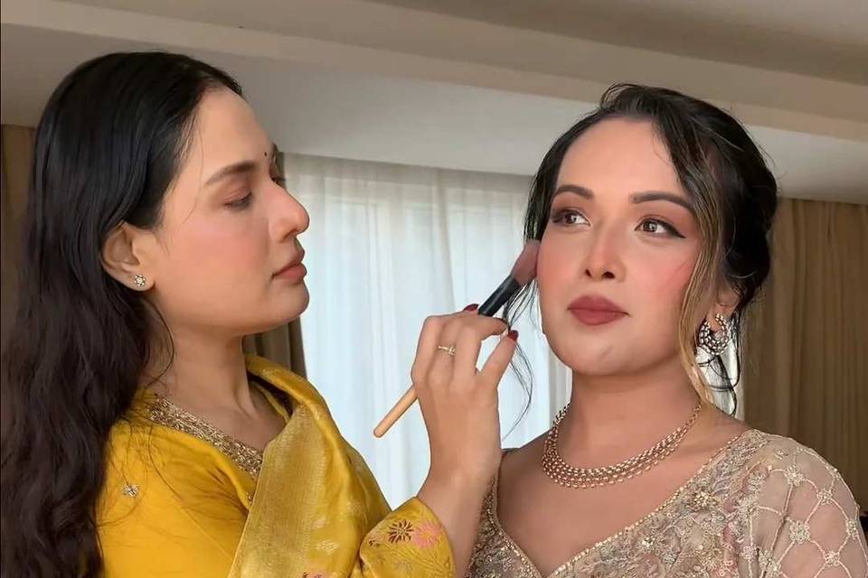 Bridal makeup