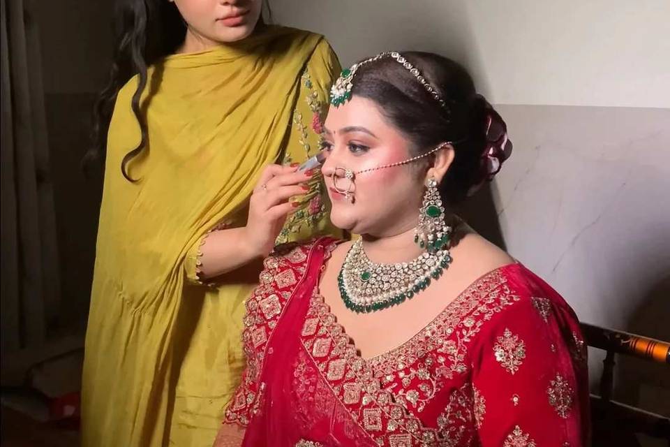 Bridal makeup