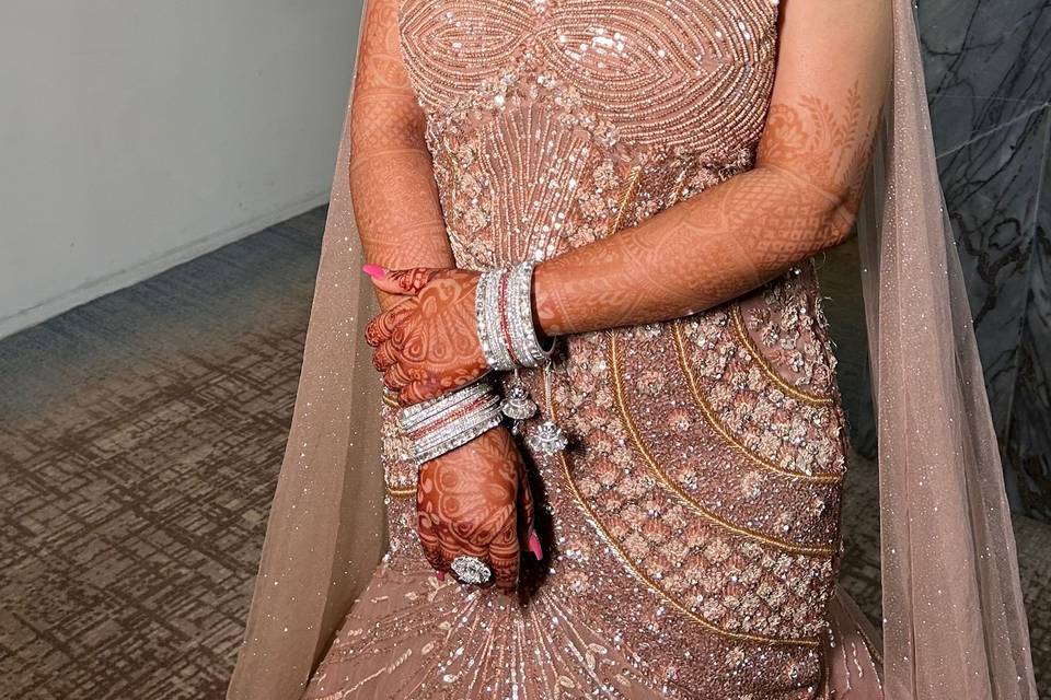 Gagan Dutta Artistry bride