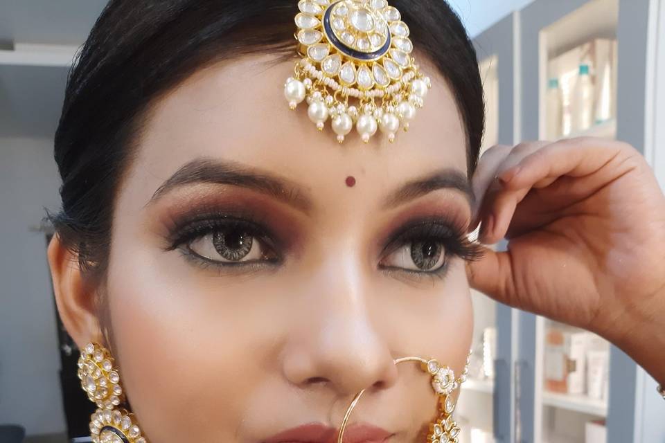 Bridal makeup