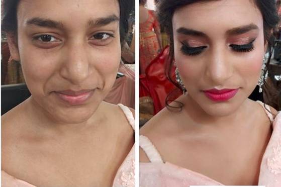 Bridal makeover