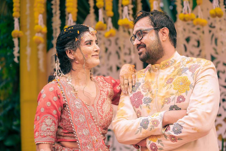 Haldi Couple