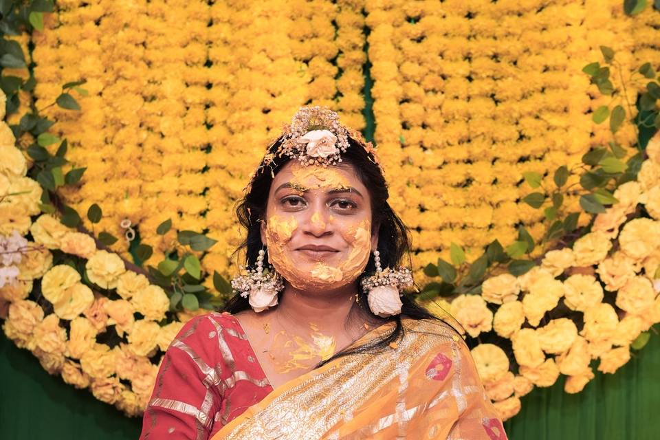Haldi Bride