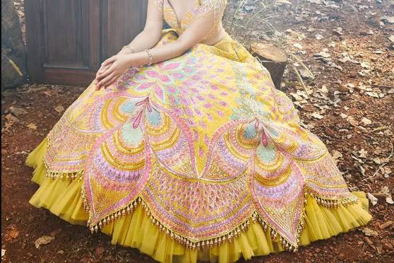 MOGGAR FLOREN LEHENGA