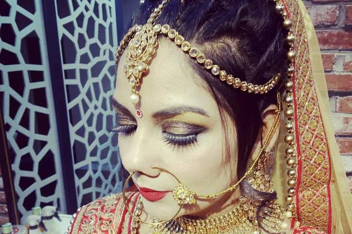 Bridal makeup