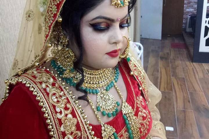 Bridal makeup