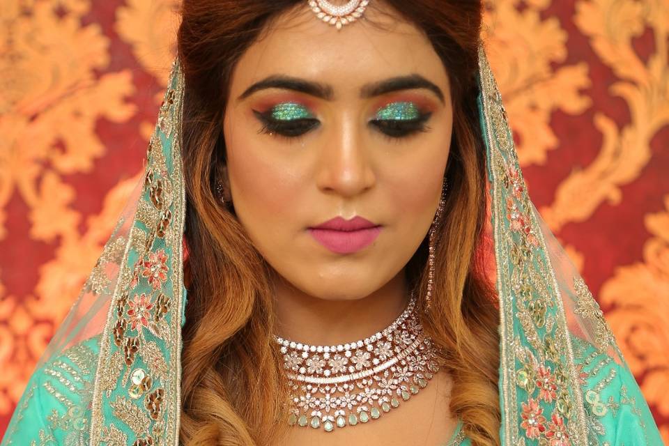 Bridal makeup