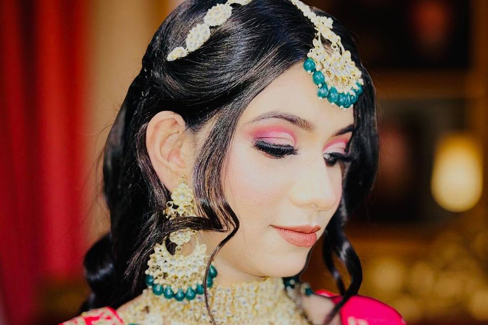 Bridal makeup