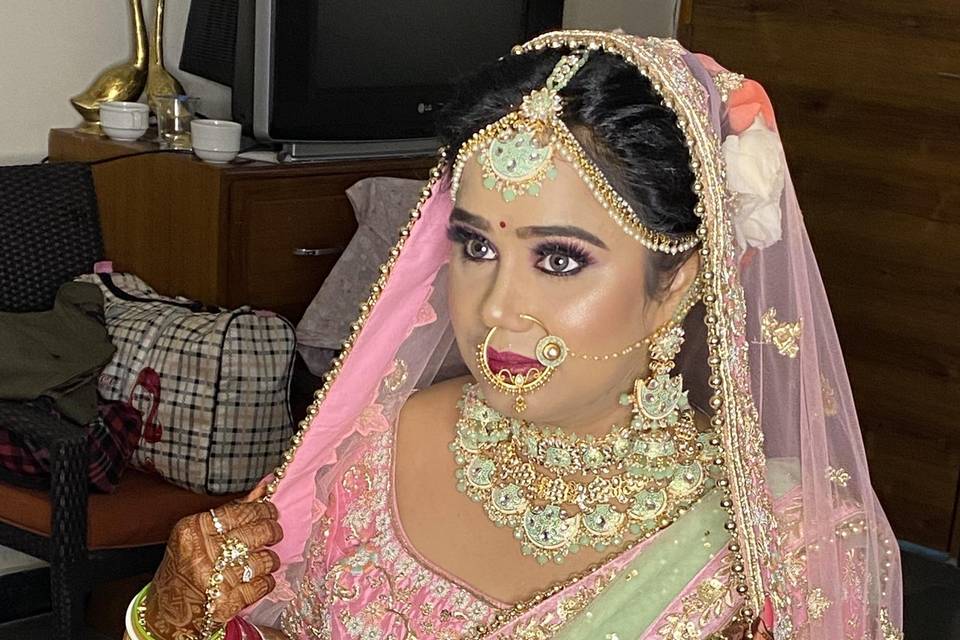 Bridal makeup