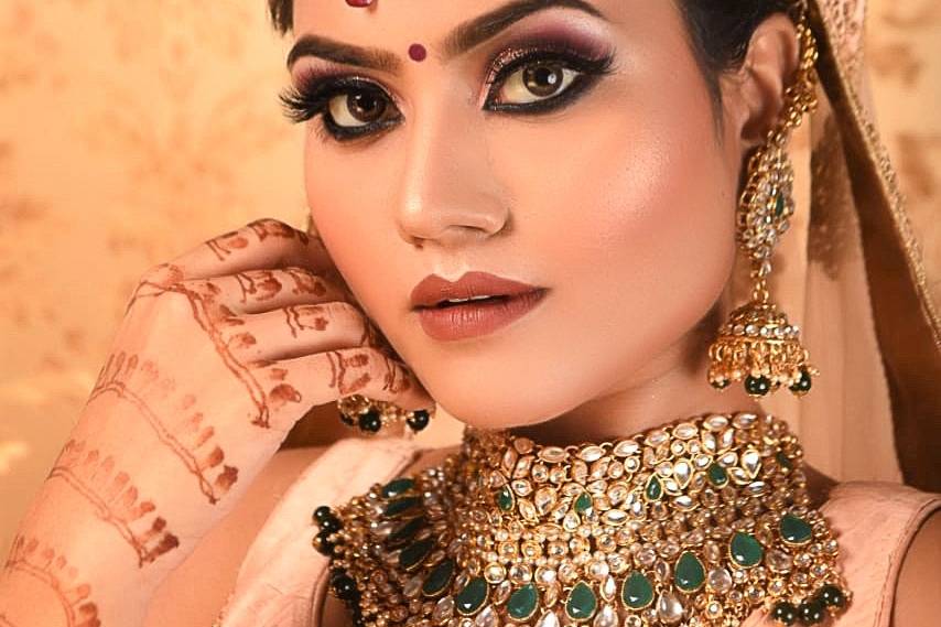 Bridal makeup