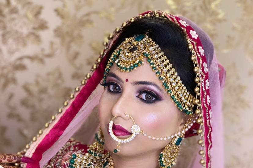 Bridal makeup