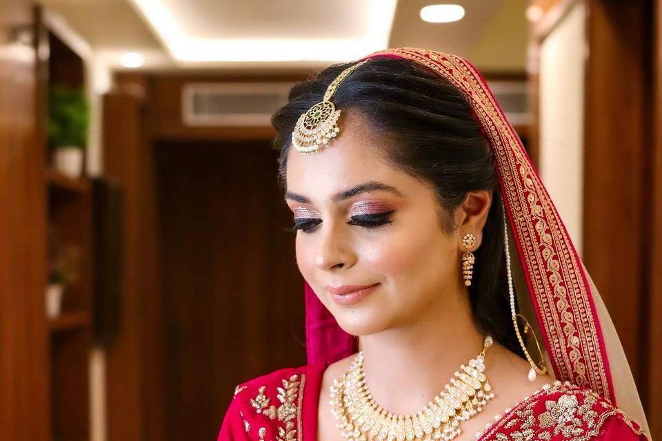 Bridal makeup