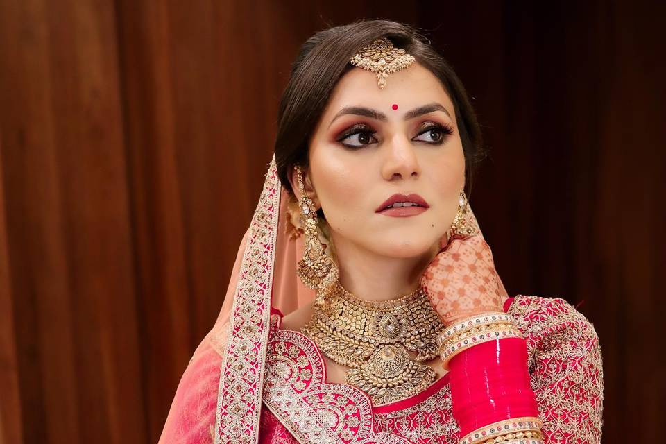 Bridal makeup