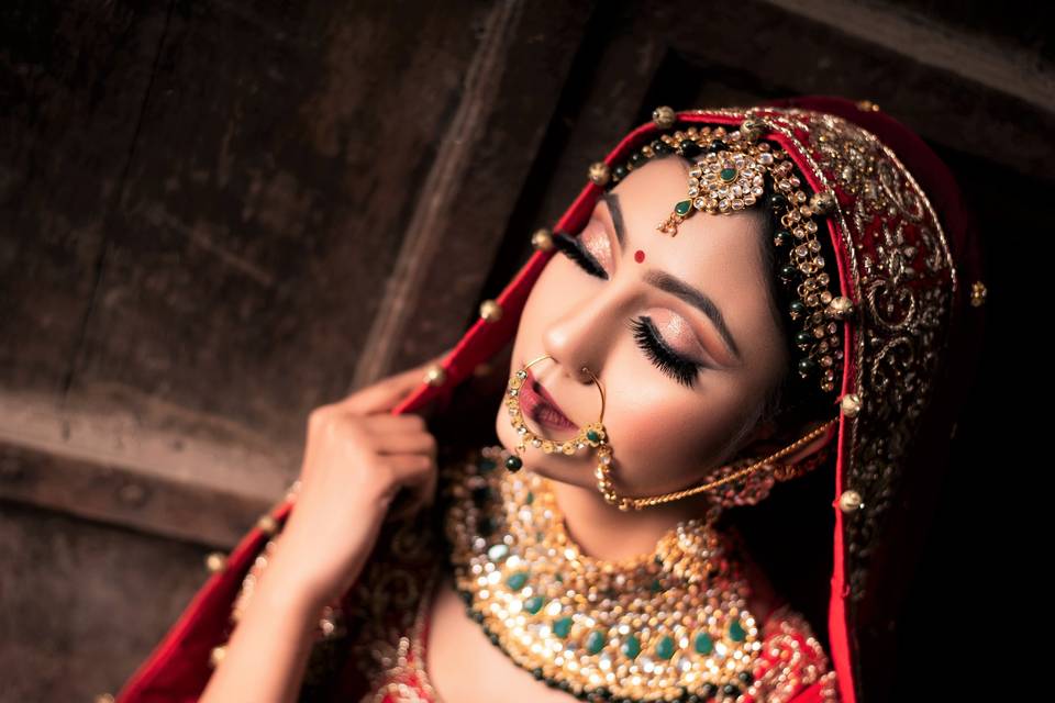 Bridal makeup