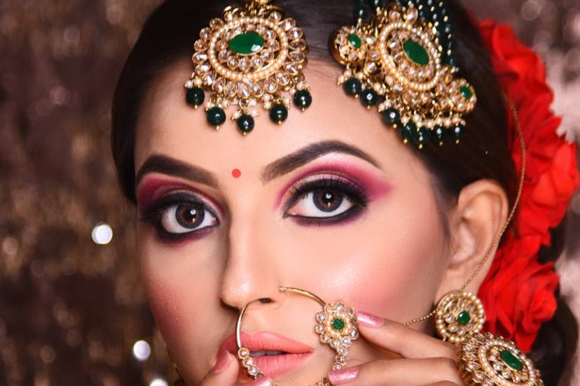 Bridal makeup