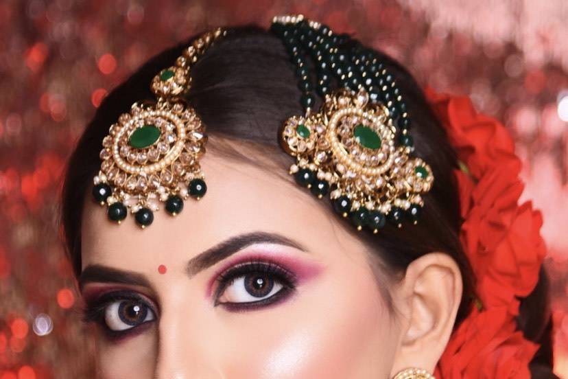 Bridal makeup