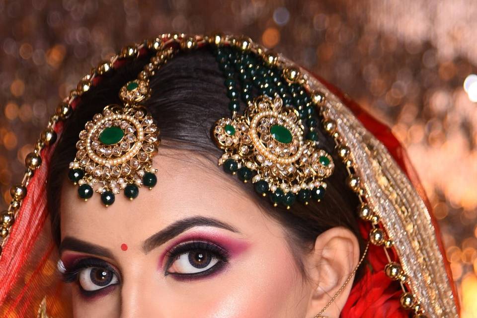 Bridal makeup