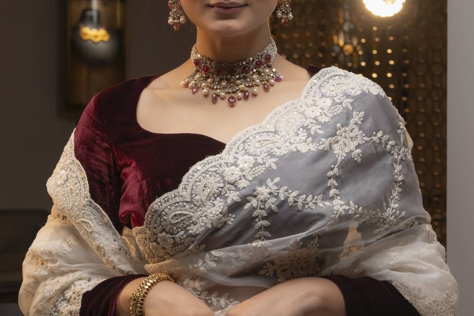 Necklace & earrings