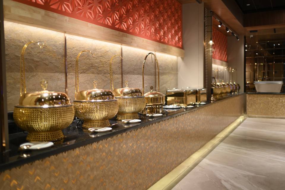 Catering setup
