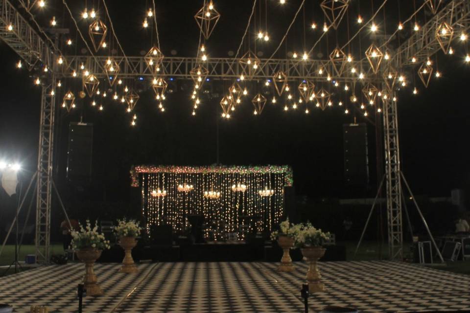 New Sangeet Stage