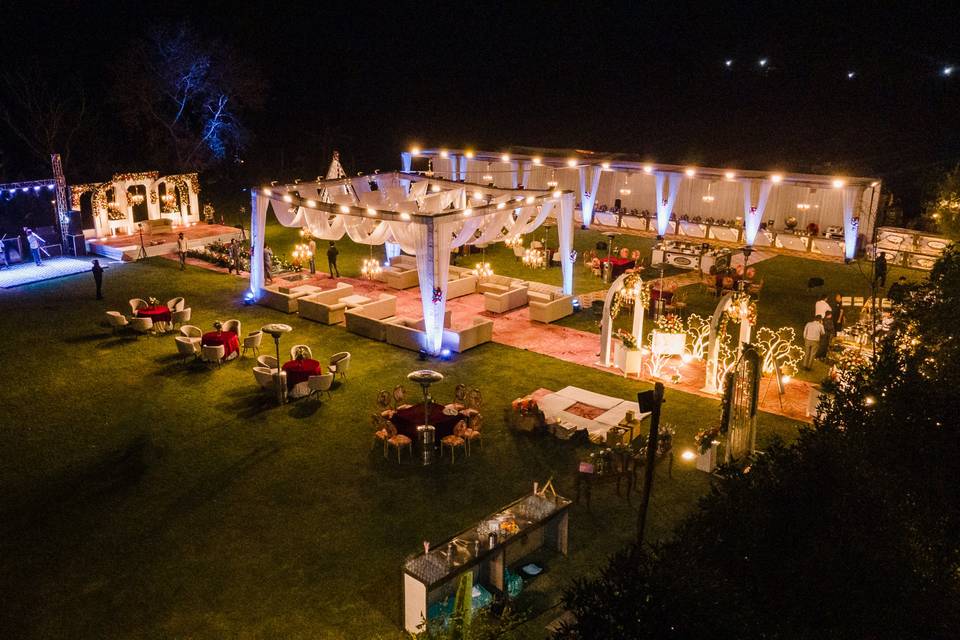 Lawn area