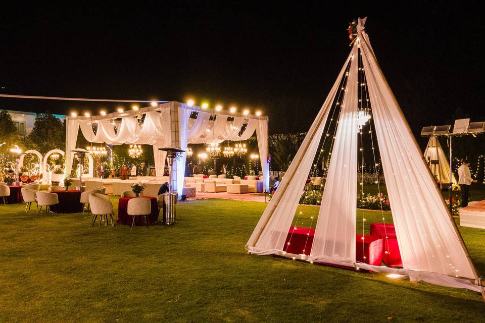Lawn area